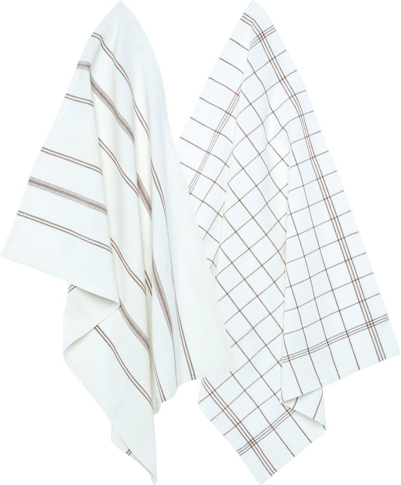 Erin K�chentuch 2er-Pack 50 x 70 cm - Nougat