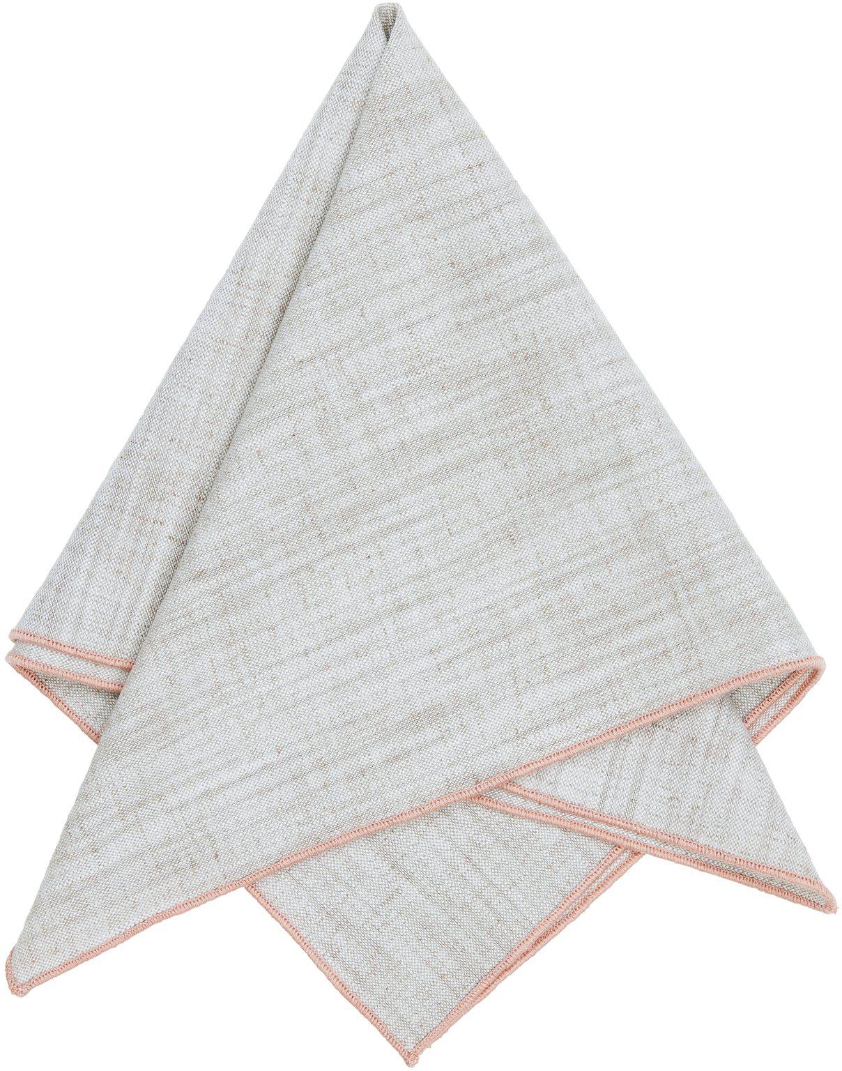 Sabina Serviette 45 x 45 cm - Koralle Sabina Serviette 45 x 45 cm - Koralle