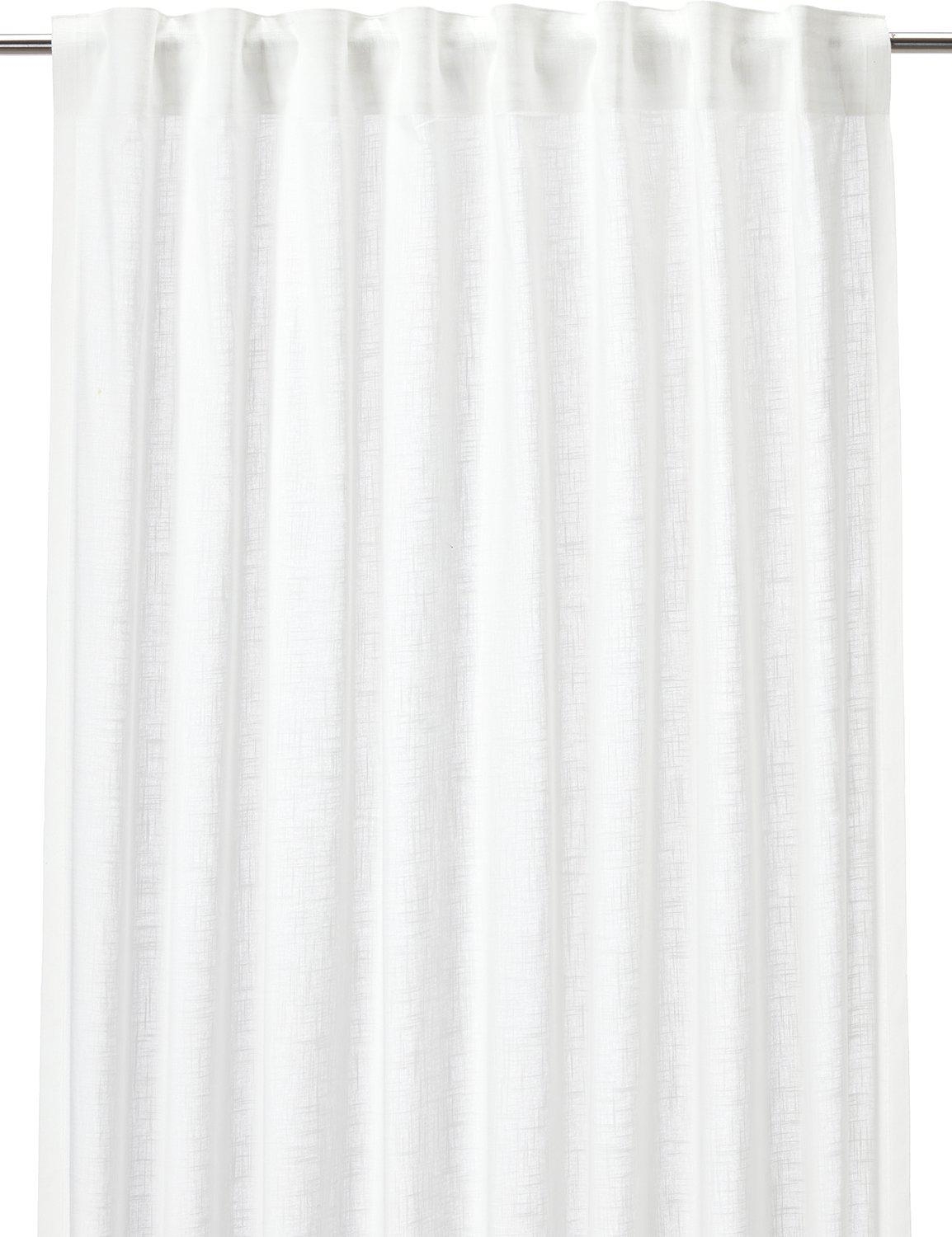 Otila Vorhang 2er-Pack 2 x 125 x 250 cm - Weiß Otila Vorhang 2er-Pack 2 x 125 x 250 cm - Weiß