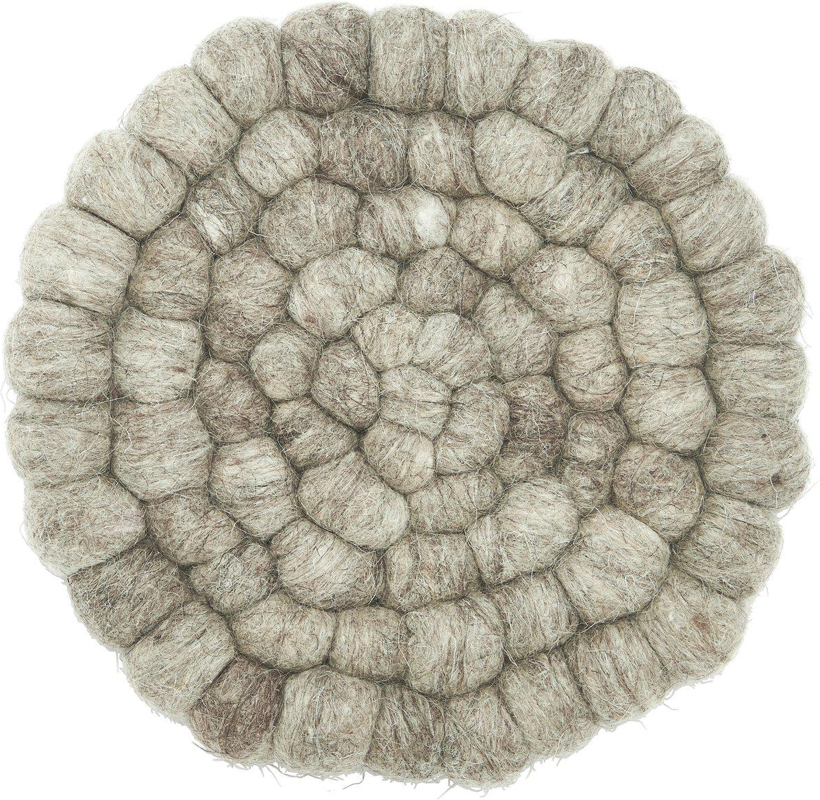 Nisha Untersetzer Ø20 cm - Nougat Nisha Untersetzer Ø20 cm - Nougat