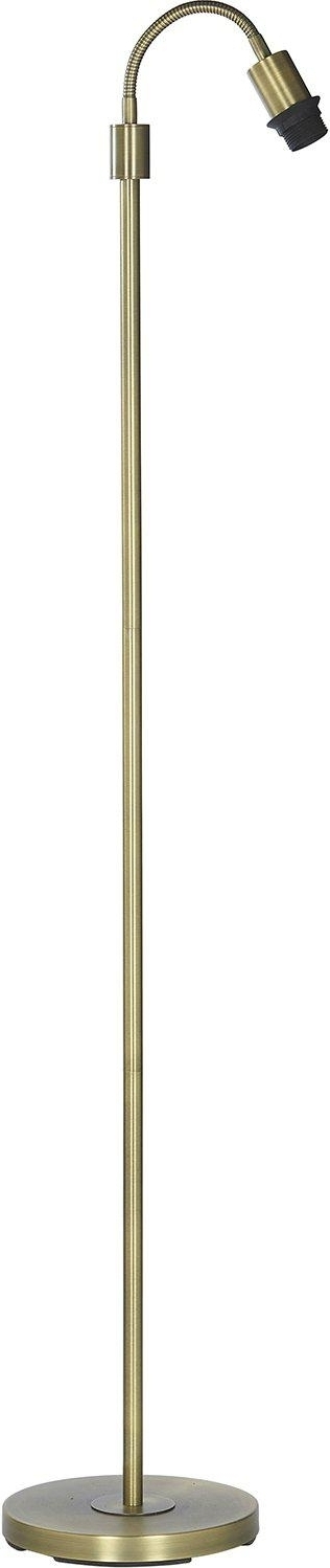 Einarmige Stehleuchte Amy - Antikmessing - 150 cm