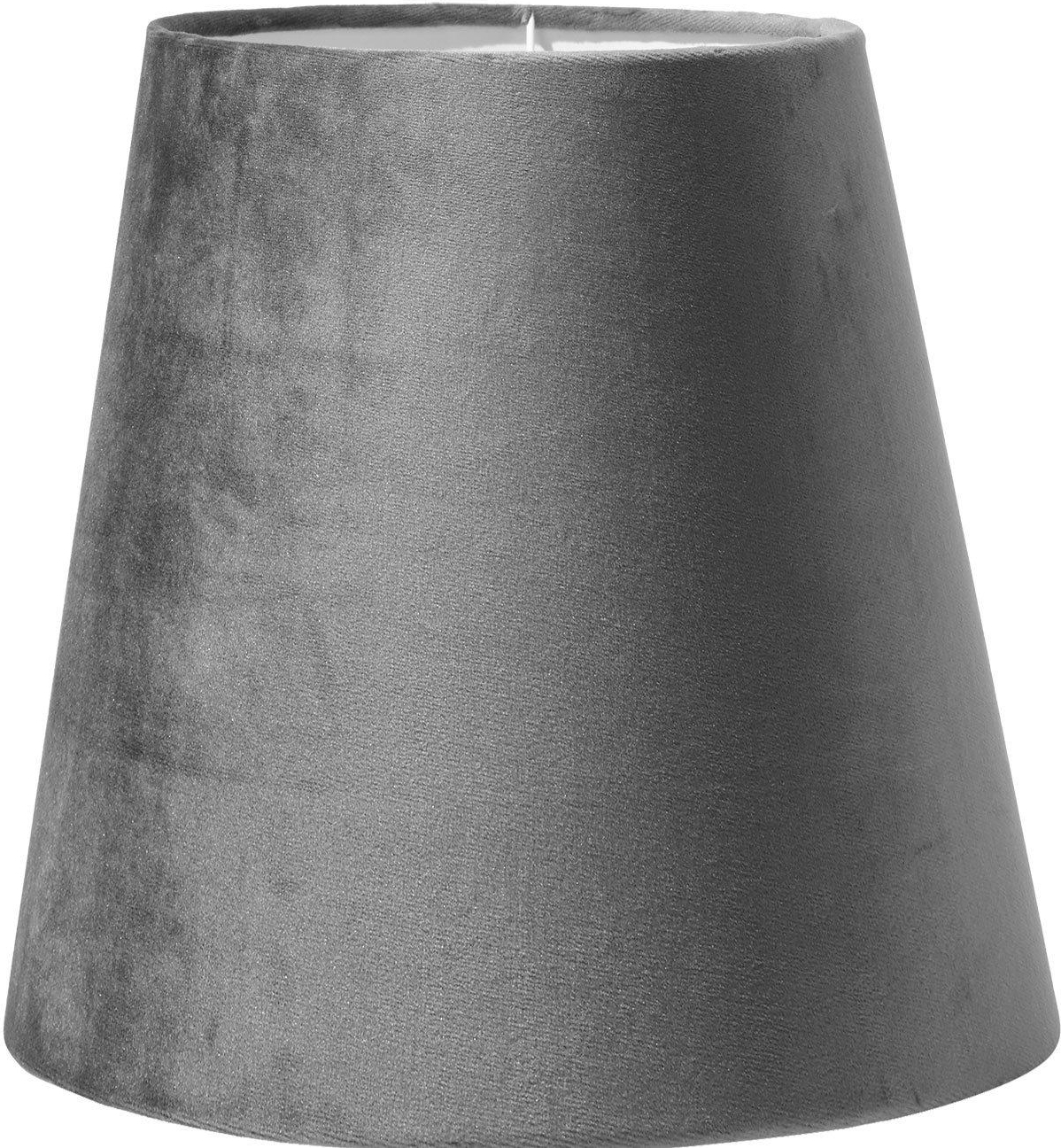 Cia Velvet Ringschirm - Grau - 20 cm