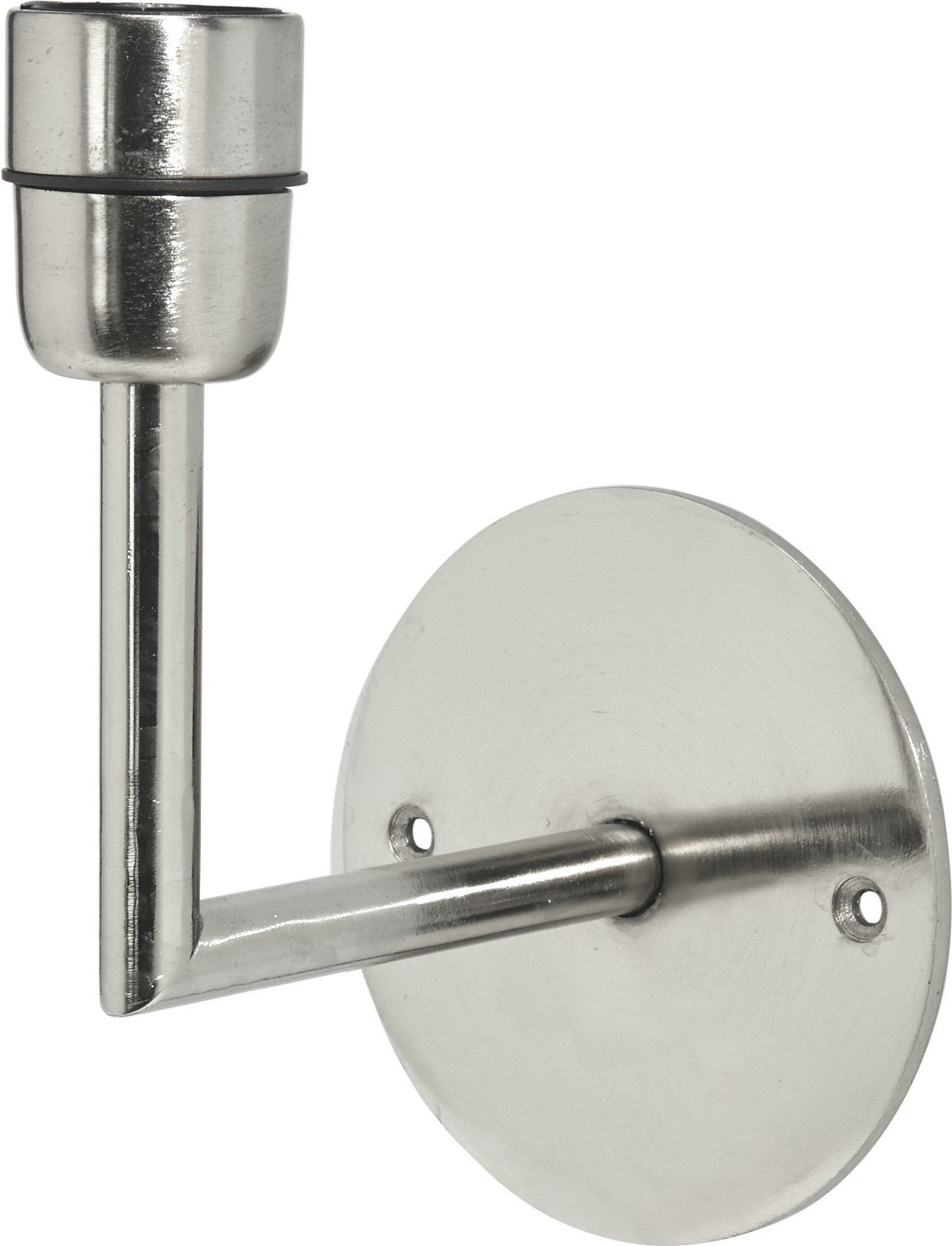 Sockelwandleuchte - Chrom - 13 cm