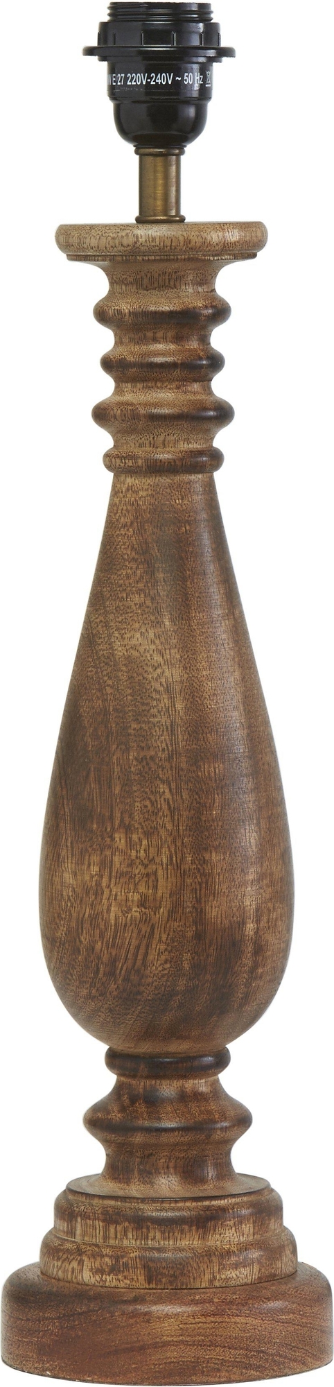 Linda Lampensockel - Antikbraun - 52 cm