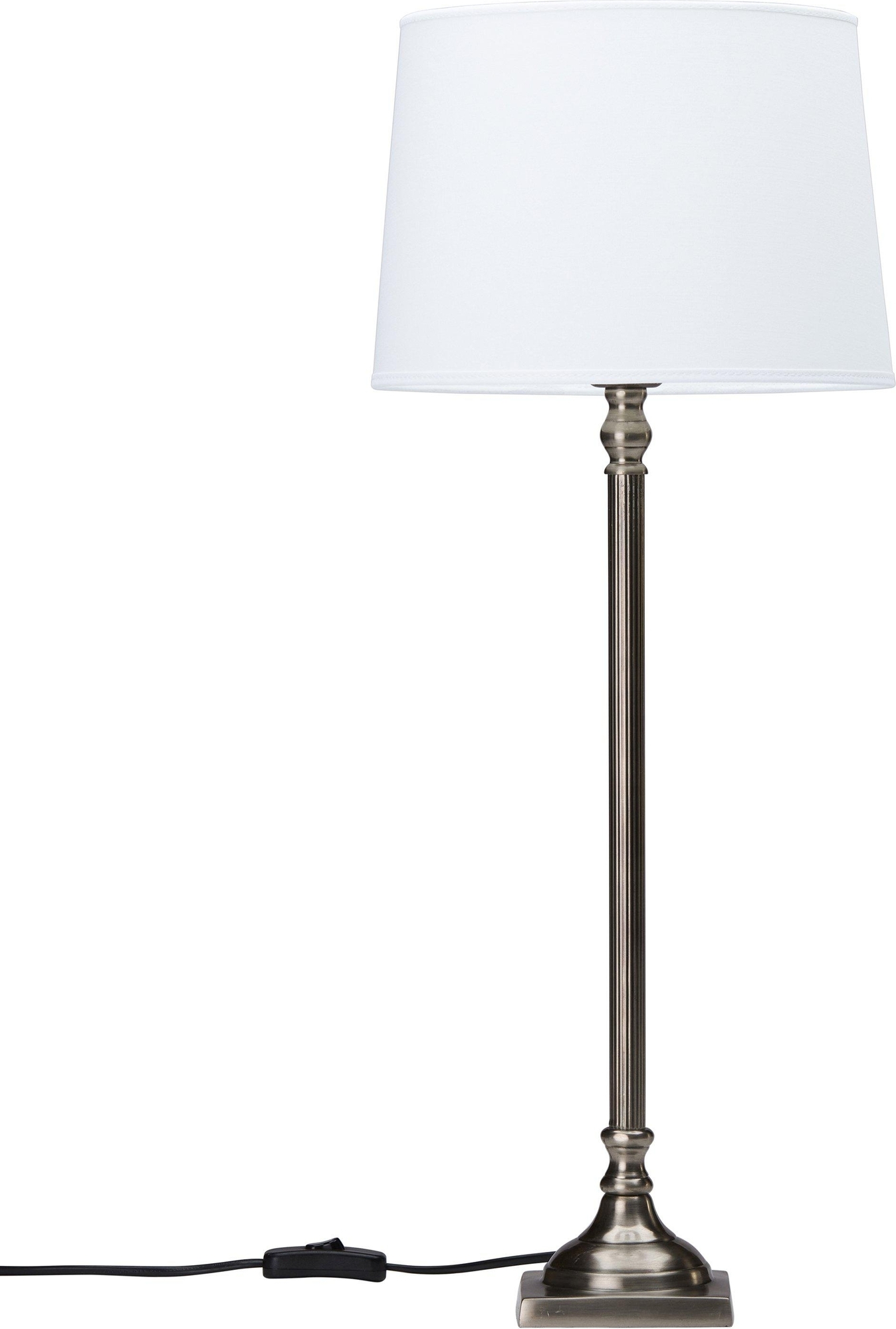 Margot Tischlampe - Antiksilber - 63 cm