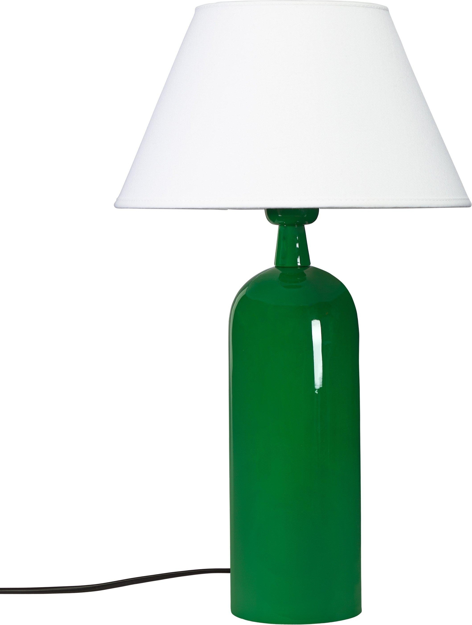 Carter Tischlampe - Gr�n/Wei� - 46 cm