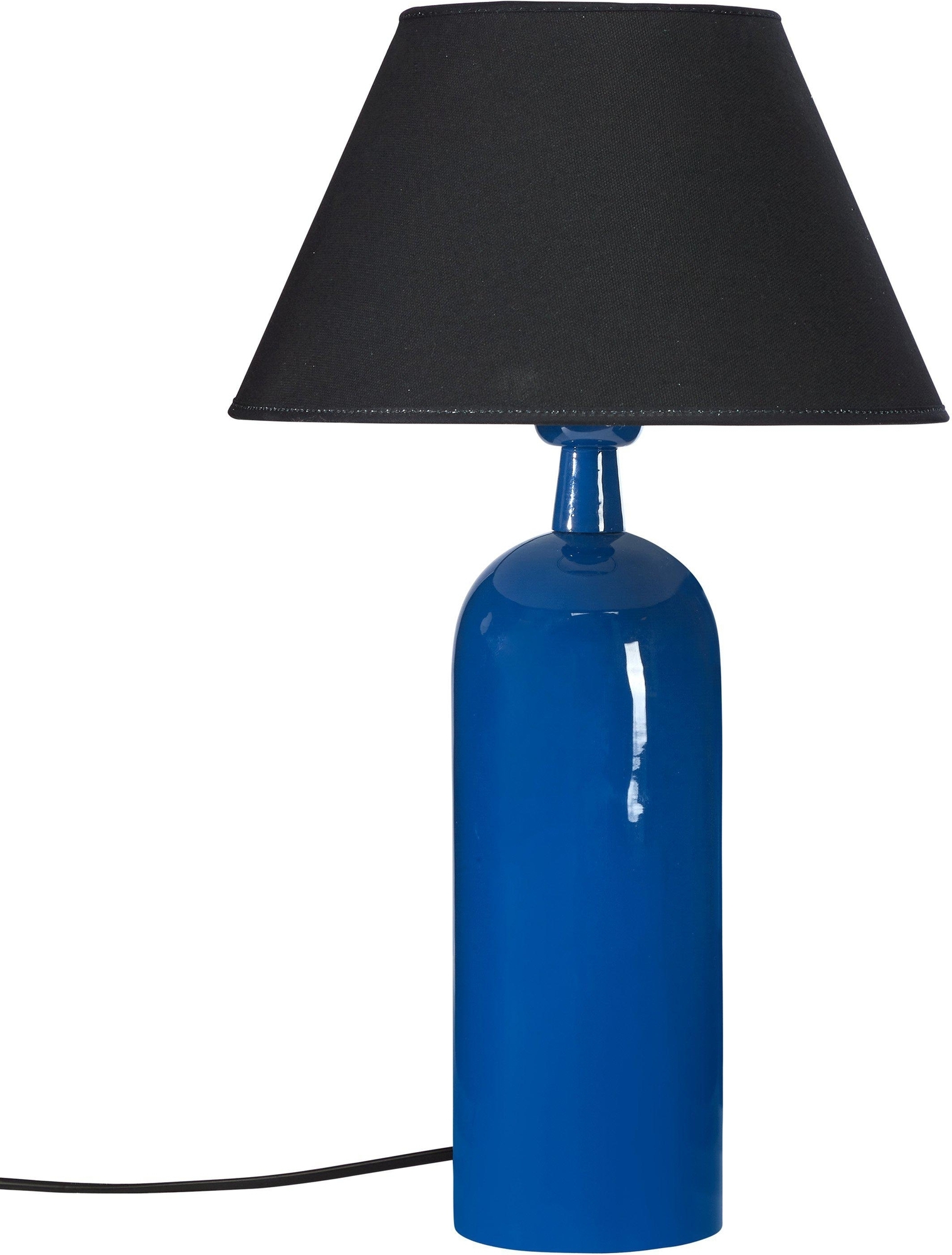 Carter Tischlampe - Blau/Schwarz - 46 cm