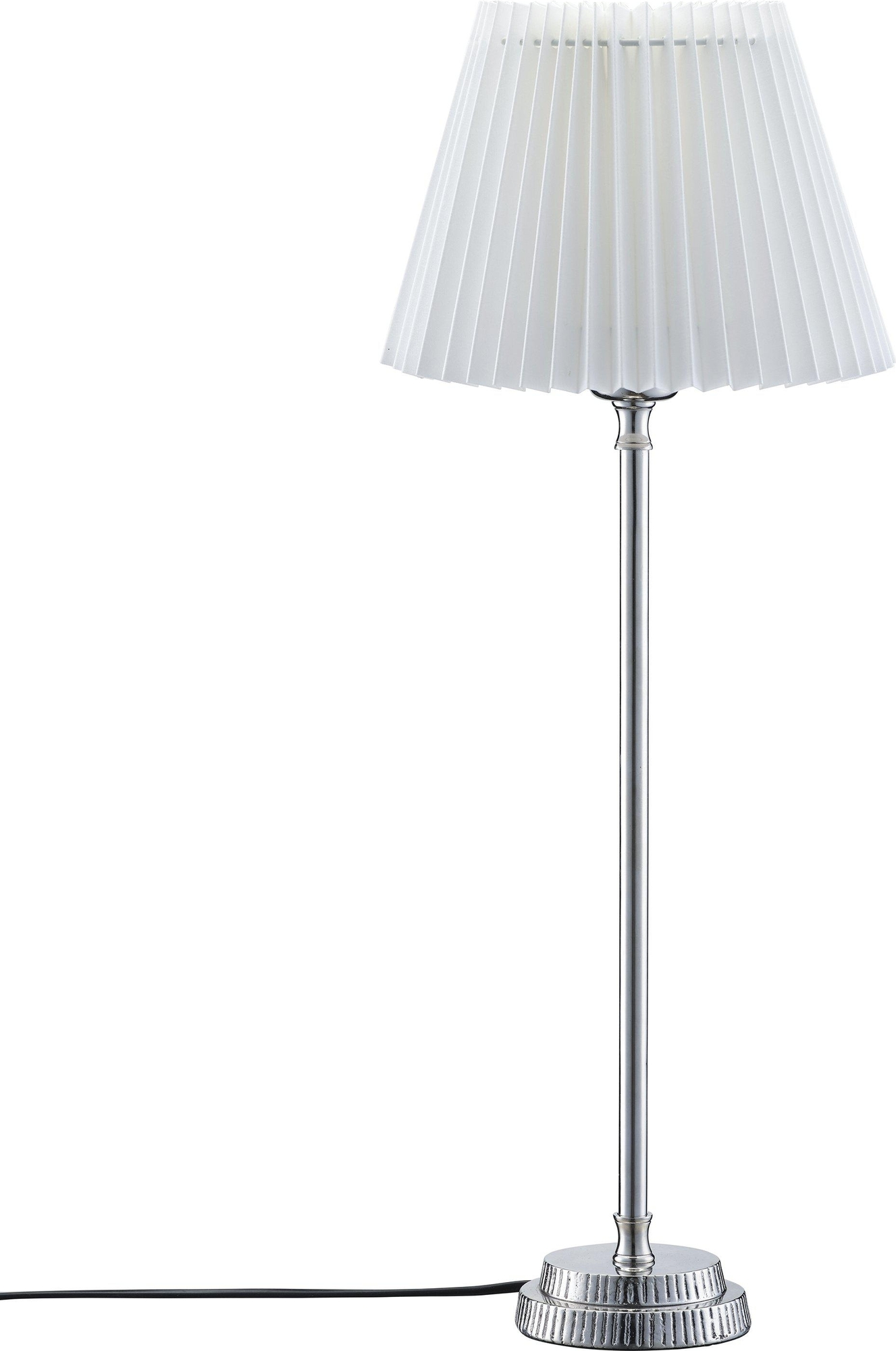 Tischleuchte Kent - Offwhite/Chrom - 58 cm Tischleuchte Kent - Offwhite/Chrom - 58 cm