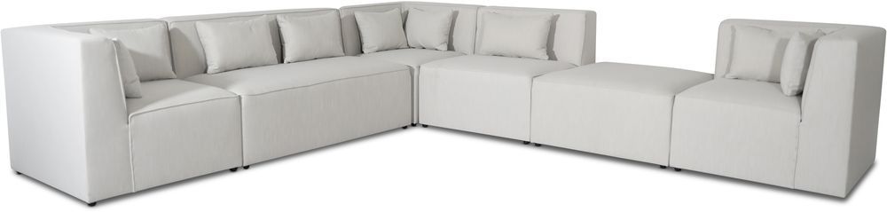 Modular aufbaubares Ecksofa - Natur Modular aufbaubares Ecksofa - Natur