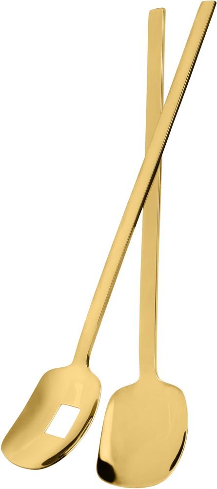 Salatbesteck sana - Gelb