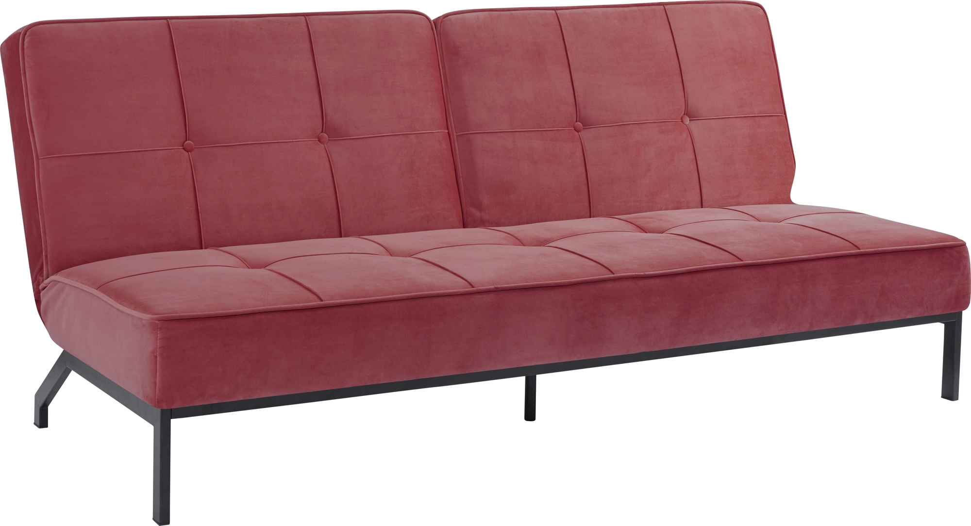 Perugia 2,5-Sitzer-Schlafsofa - Rot