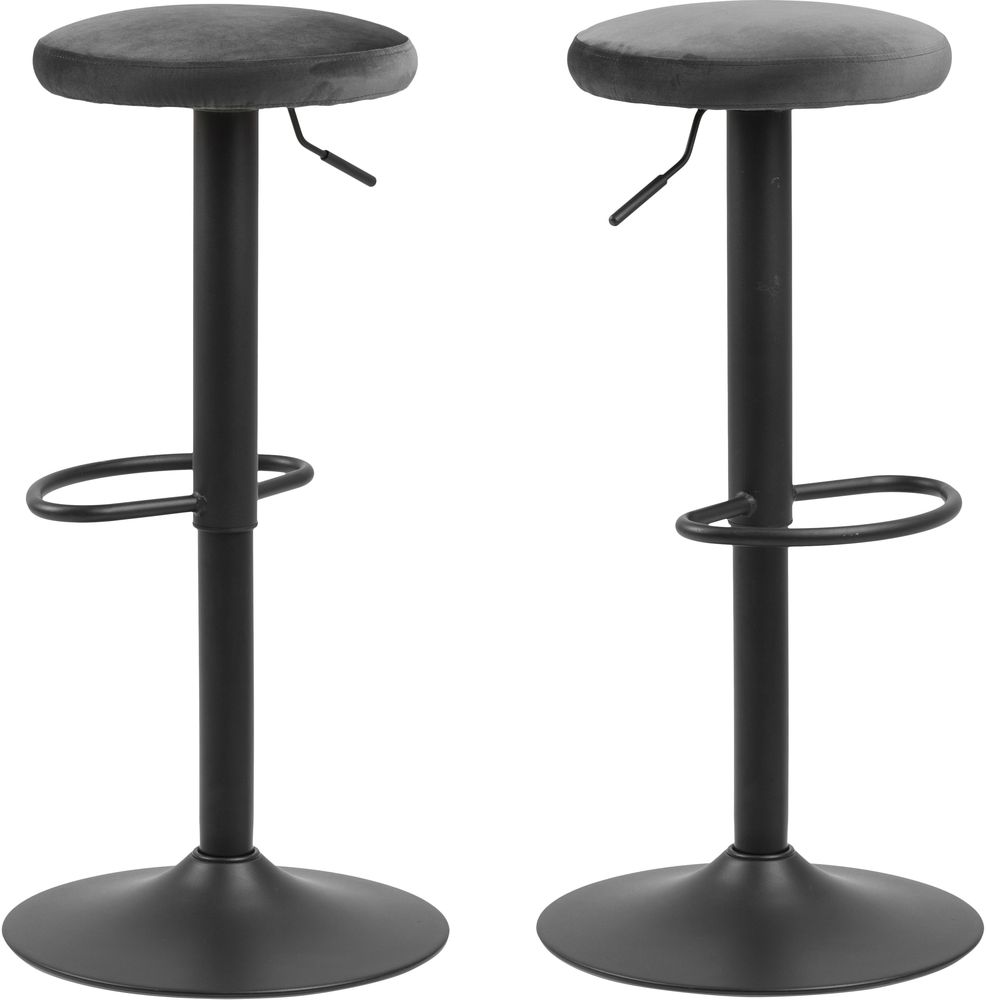 Finch Barhocker - Schwarz/Dunkelgrau