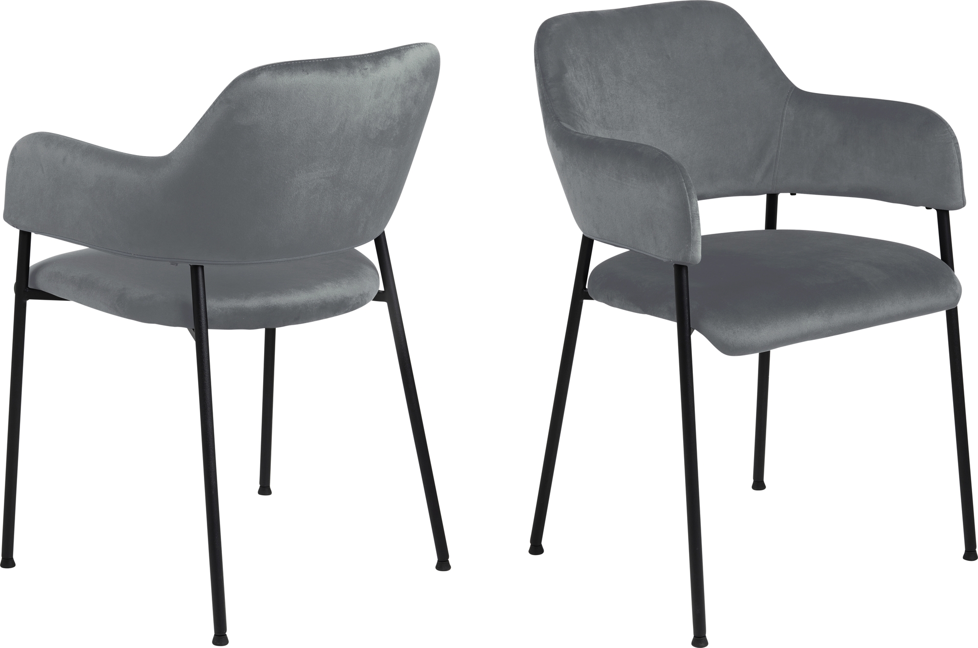 Lima Gestellstuhl - Grau Lima Gestellstuhl - Grau