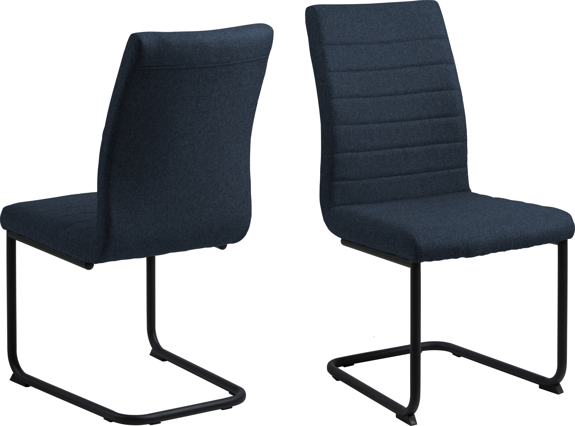 Moon Esszimmerstuhl - Blau/Schwarz