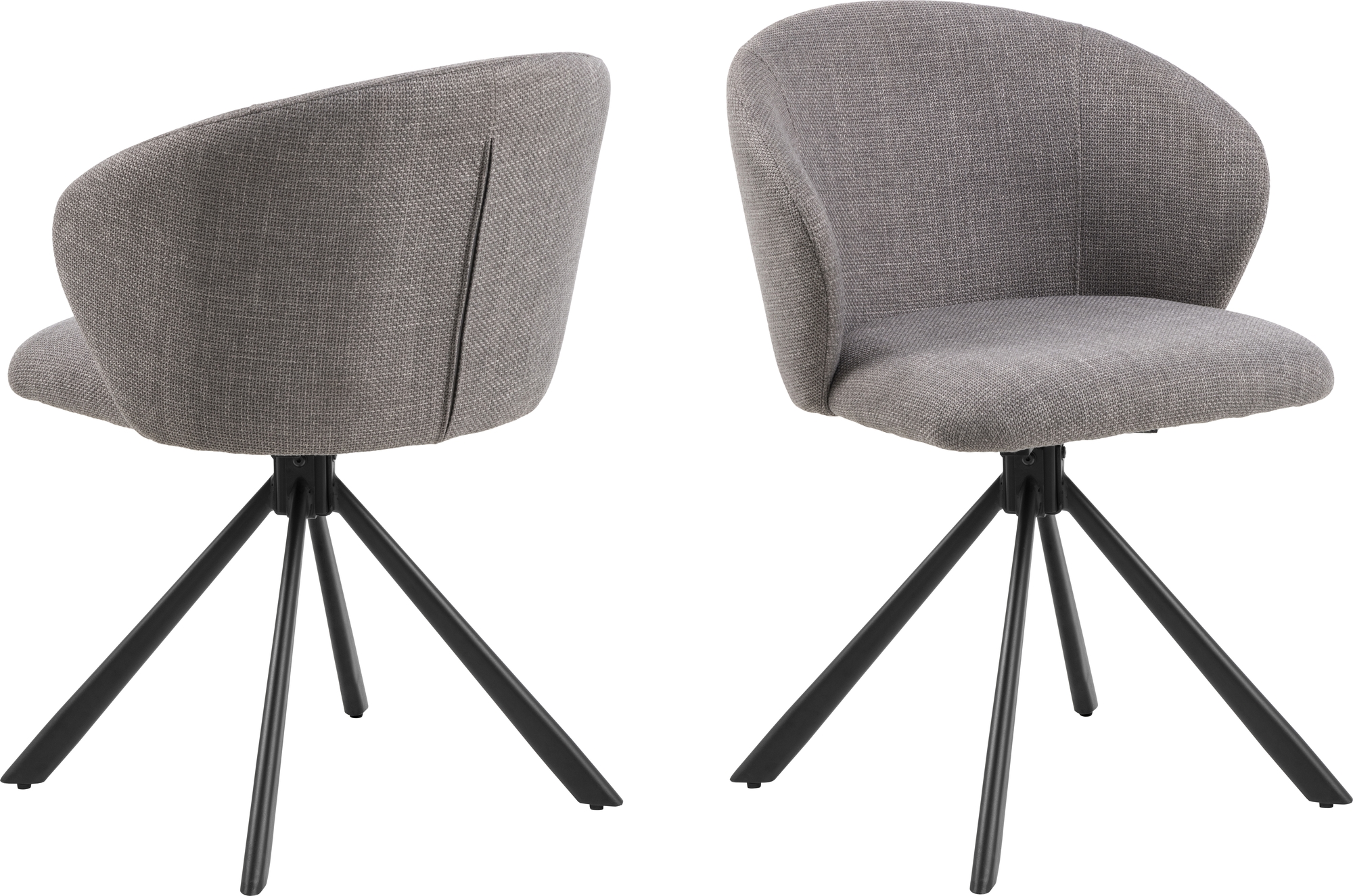 Pippa Esszimmerstuhl - Graubraun