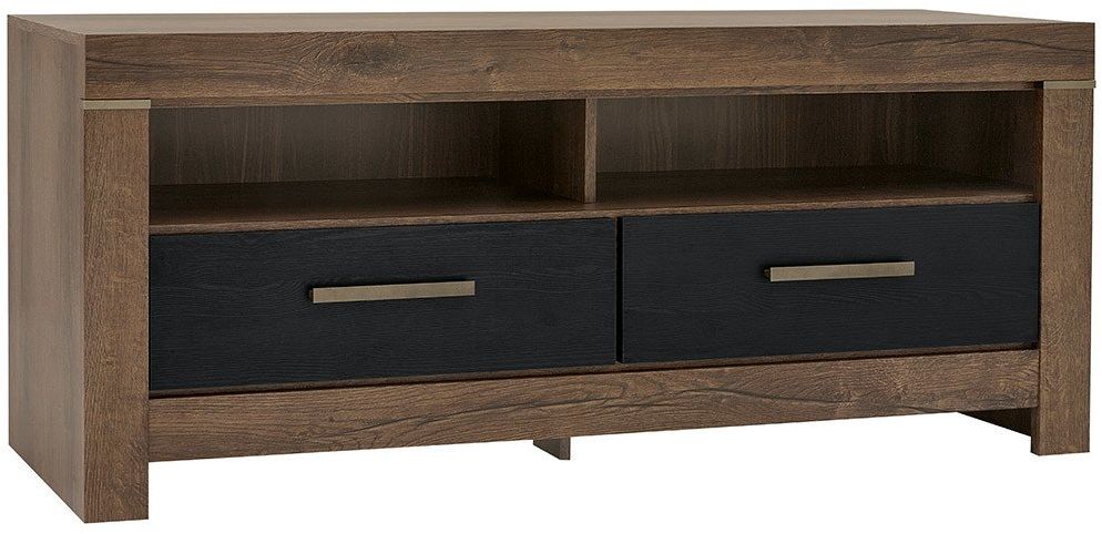 Carrie TV-Bank - Braune Eiche