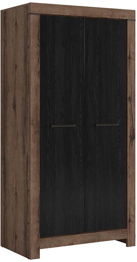 Carrie Kleiderschrank - Braune Eiche