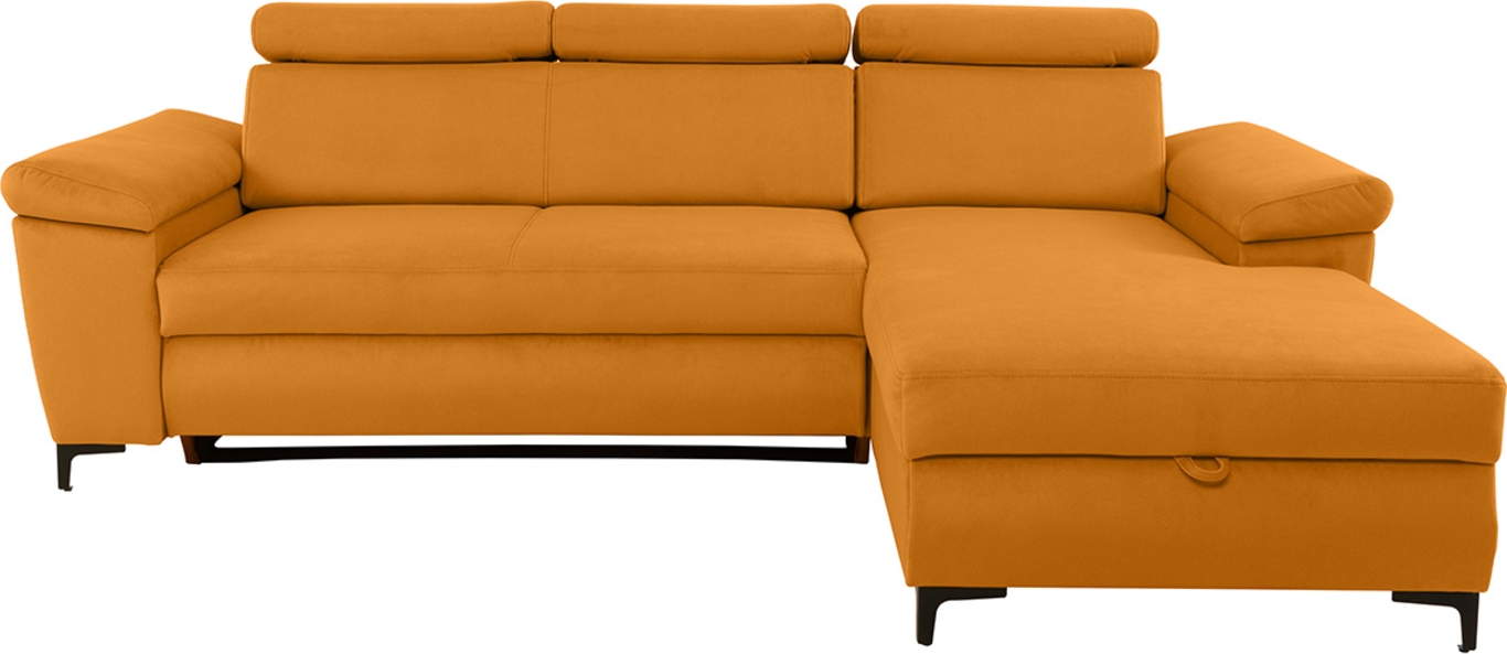Santi Schlafsofa rechts - Orange