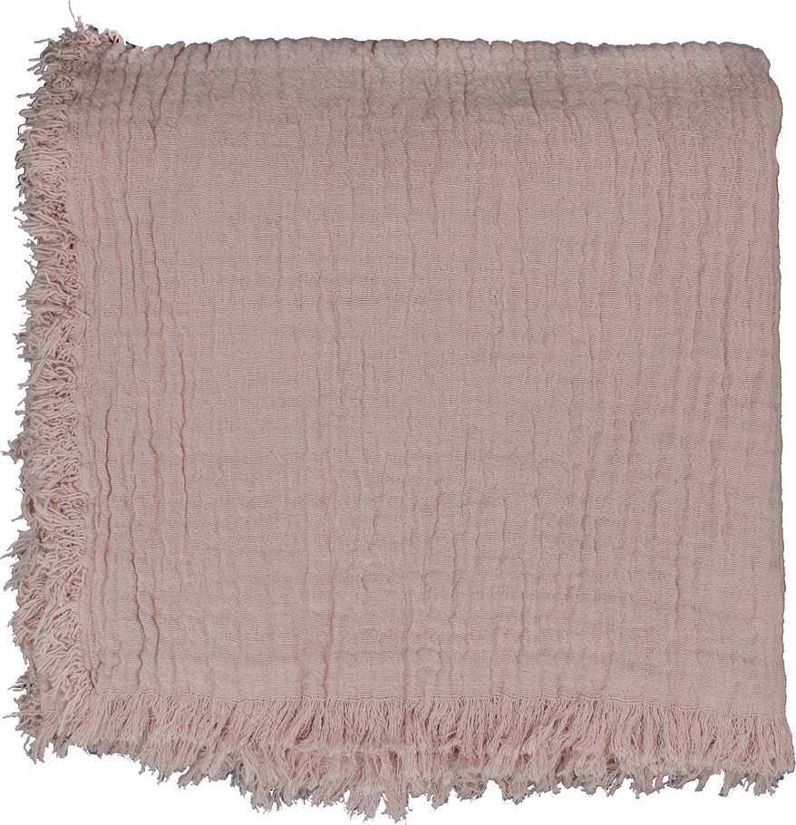 Ella Tagesdecke/Plaid 150 x 250 cm - Puderrosa