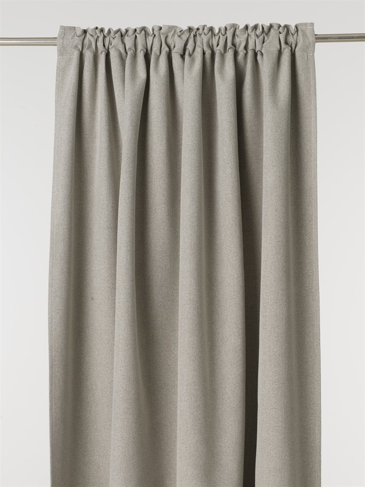 Liv-Vorhang, L�nge 2er-Pack, 135 x 240 cm - Verdunklungsfarbe Sand