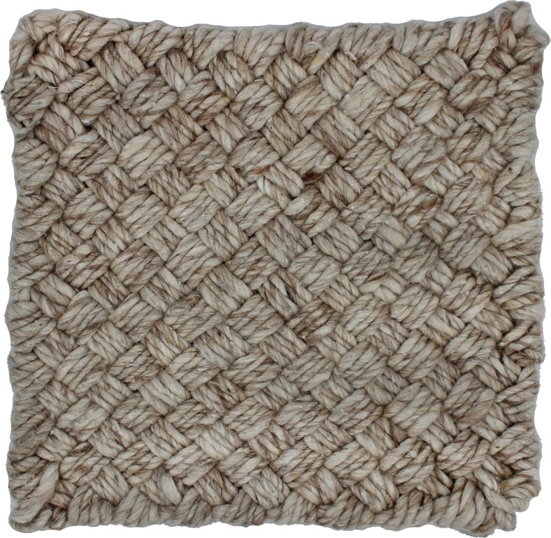 Loki Sitzkissen 35 x 35 cm - Toffee Melange Loki Sitzkissen 35 x 35 cm - Toffee Melange