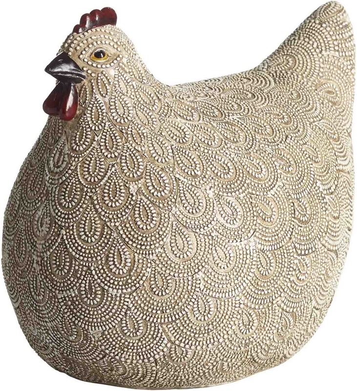 Henne-Dekoration 20 x 15 x 17 cm - Beige Henne-Dekoration 20 x 15 x 17 cm - Beige