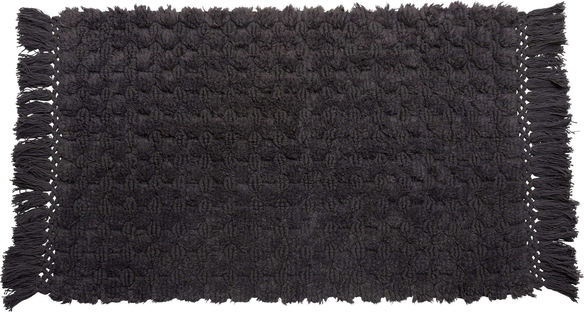 Molto Badezimmerteppich 60 x 90 cm - Grau