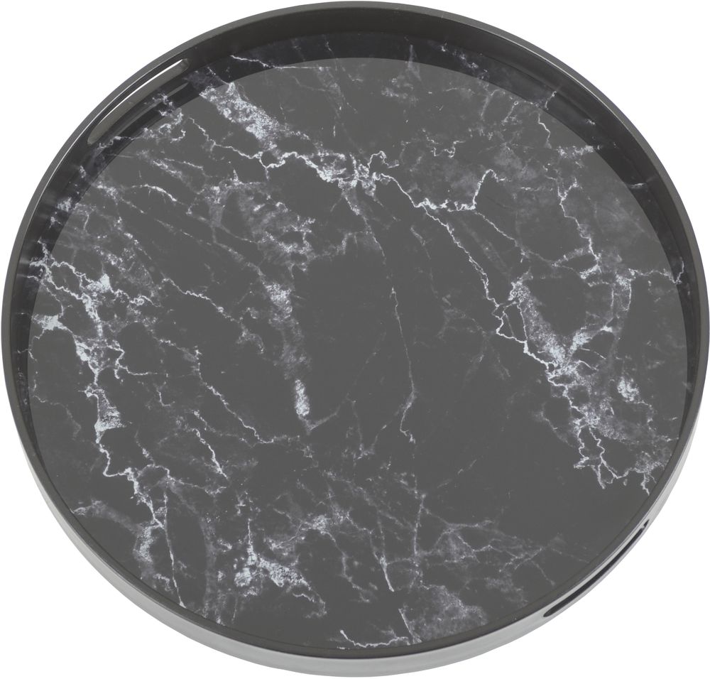 Charmion Serviertablett - Marmor