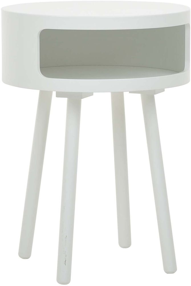 Burl�v Lampentisch �40 cm - Wei�