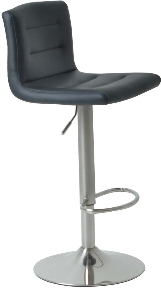 Tingsryd Barhocker - Schwarz/Chrom