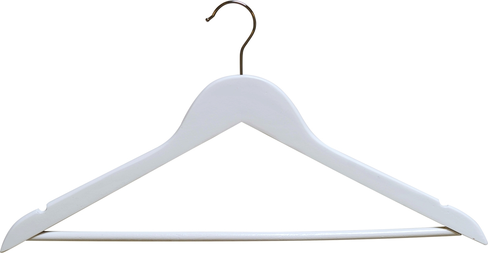 Mantelo Kleiderb�gel 5er-Pack - Wei�