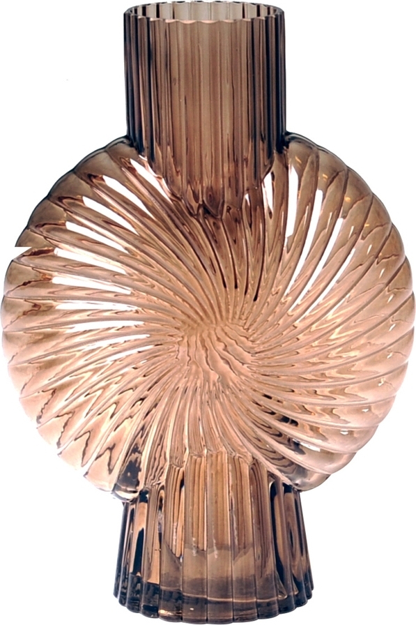 Amelia Vase gro� - Braun