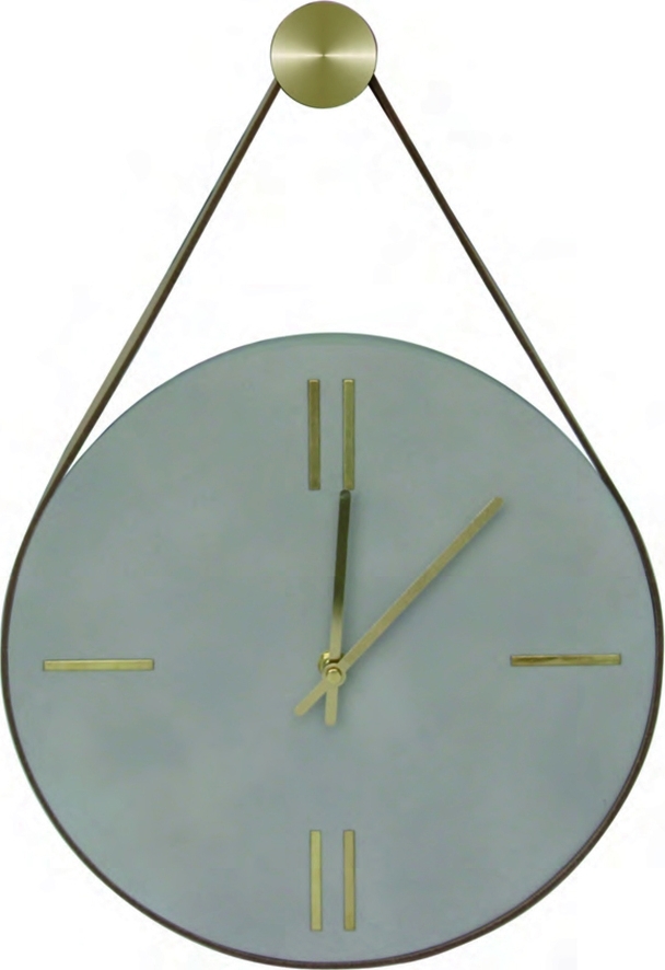 James-Uhr - Beton/Messing