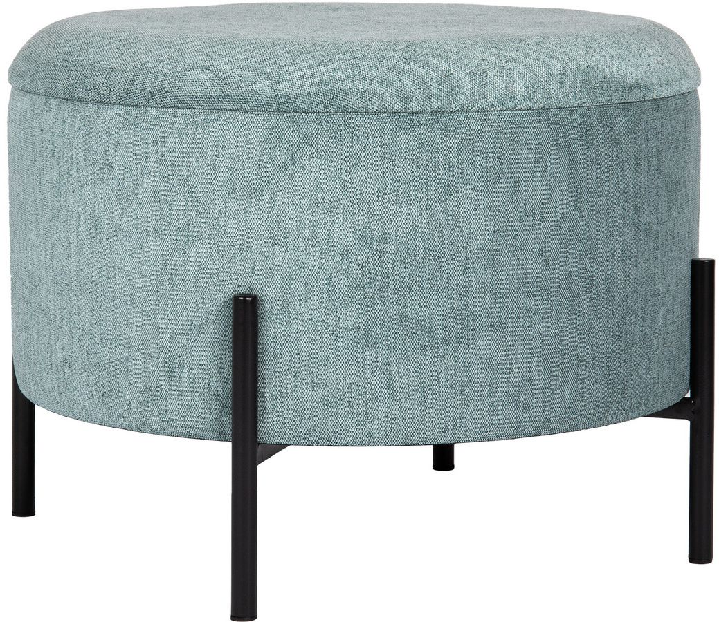 Syssna Hocker mit Stauraum - Blaugr�n