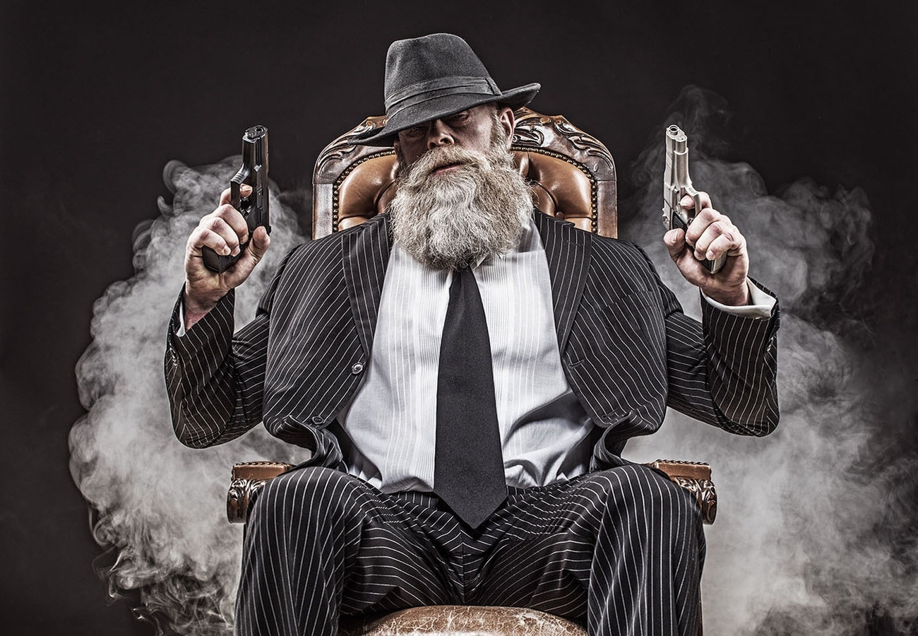 Glasmalerei - Barbershop - 120 x 80 cm Glasmalerei - Barbershop - 120 x 80 cm