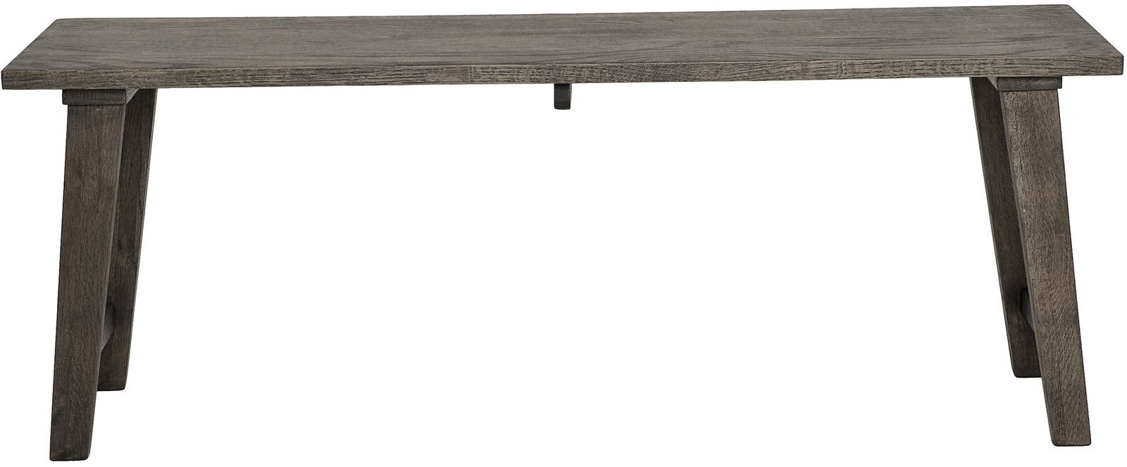 Frikk-Bank - Braun lackiertes Eichenfurnier