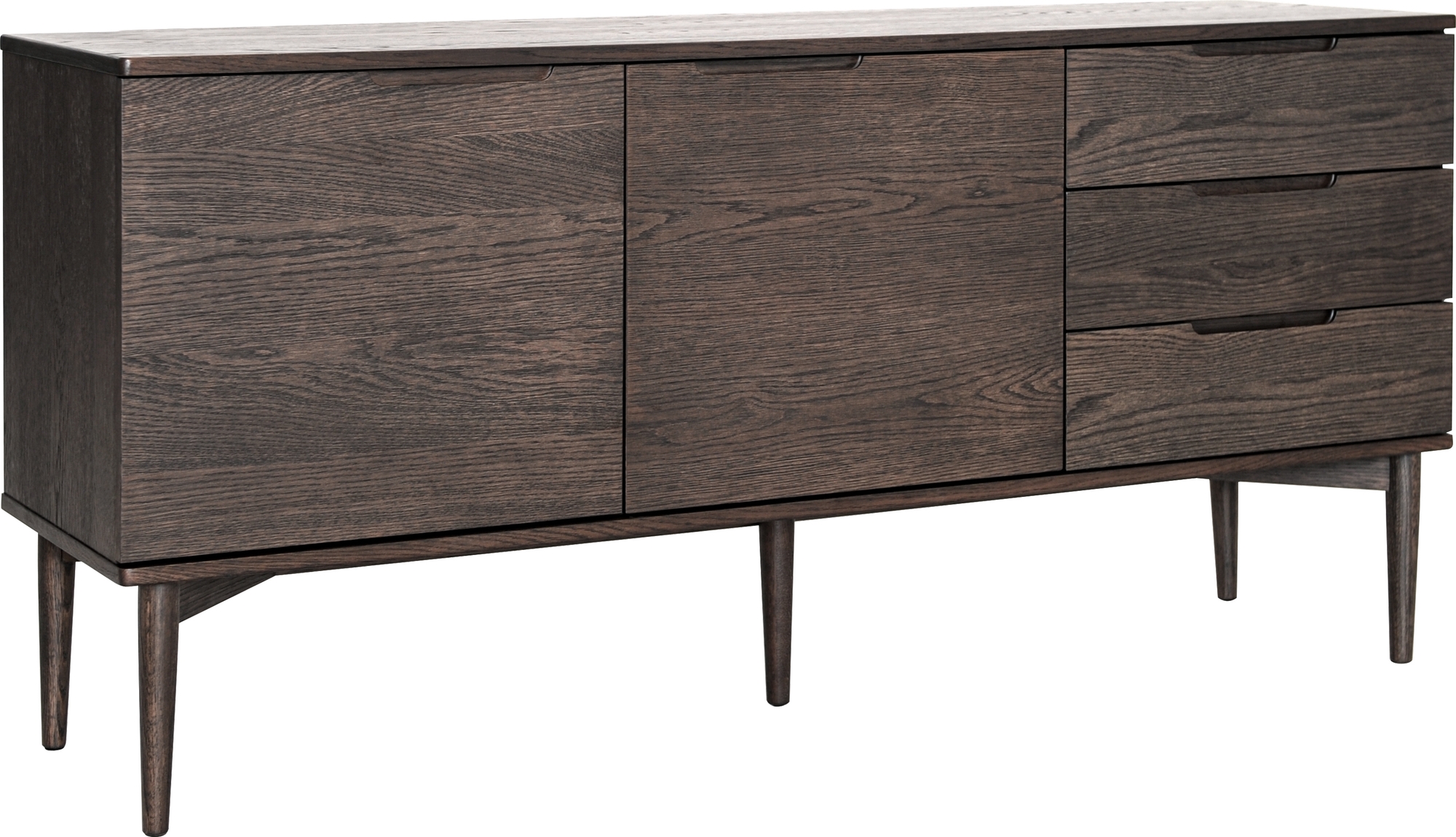 Karm�y Sideboard - Braun ge�ltes Eichenfurnier
