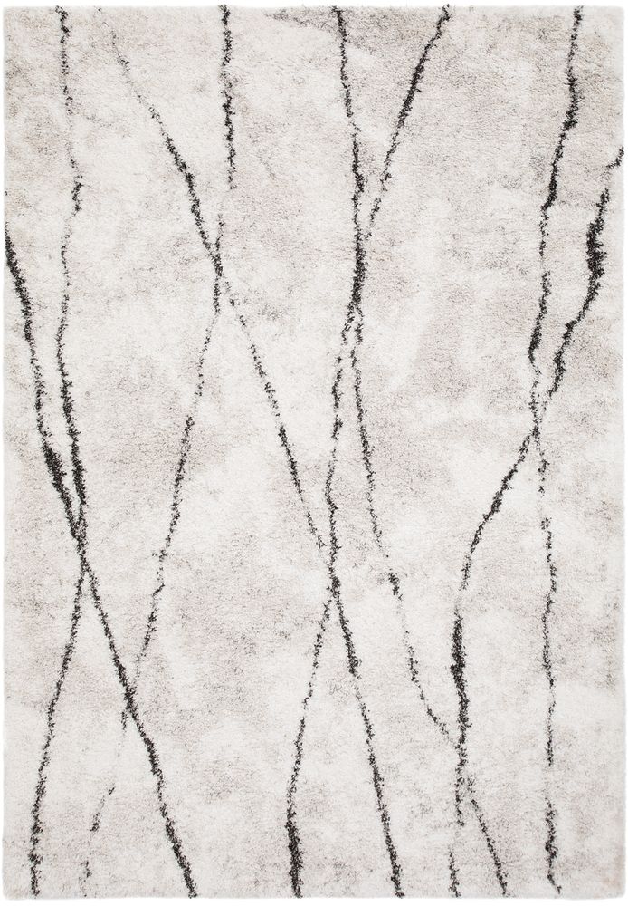 Ryamatta Girlande - Wei�/Anthrazit