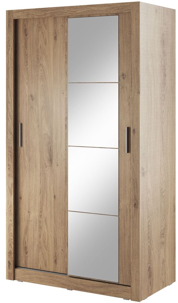 Mervyn Garderobe 120 - Shetland Eiche