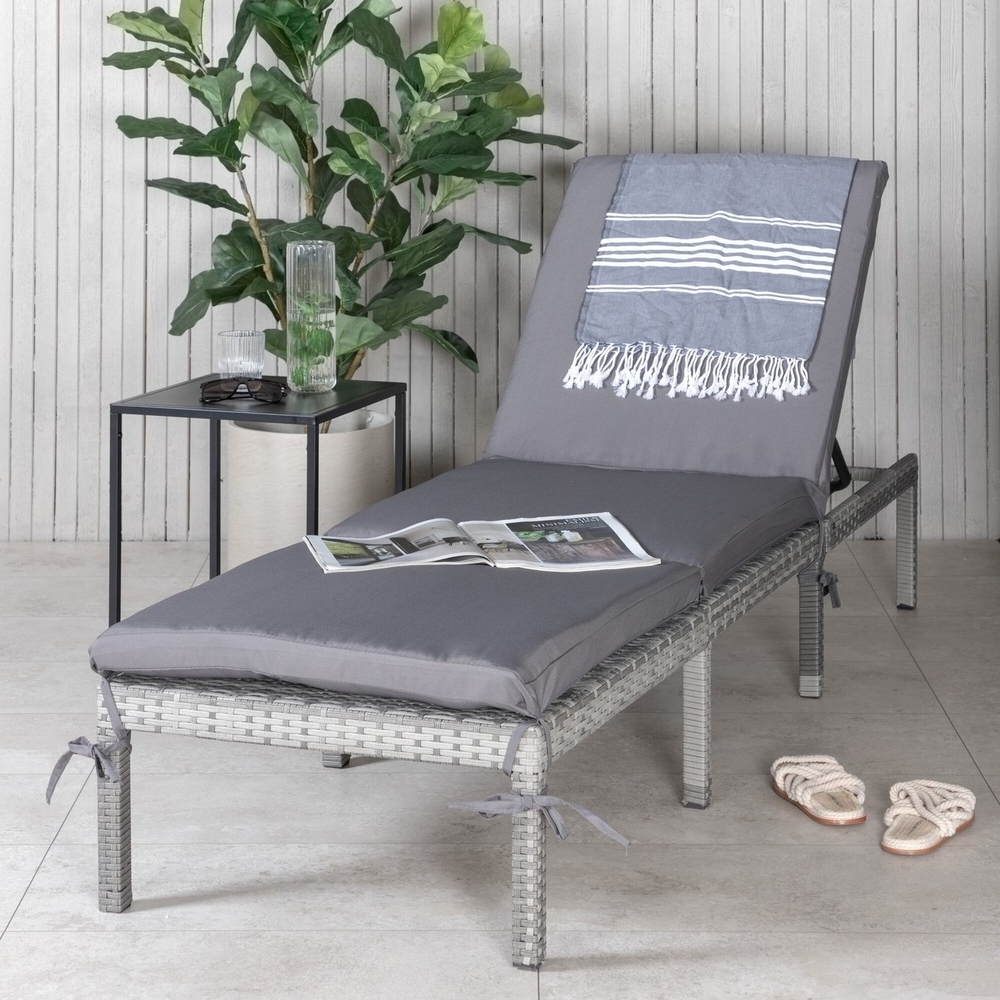 Bilbao Sonnenliege - Grau