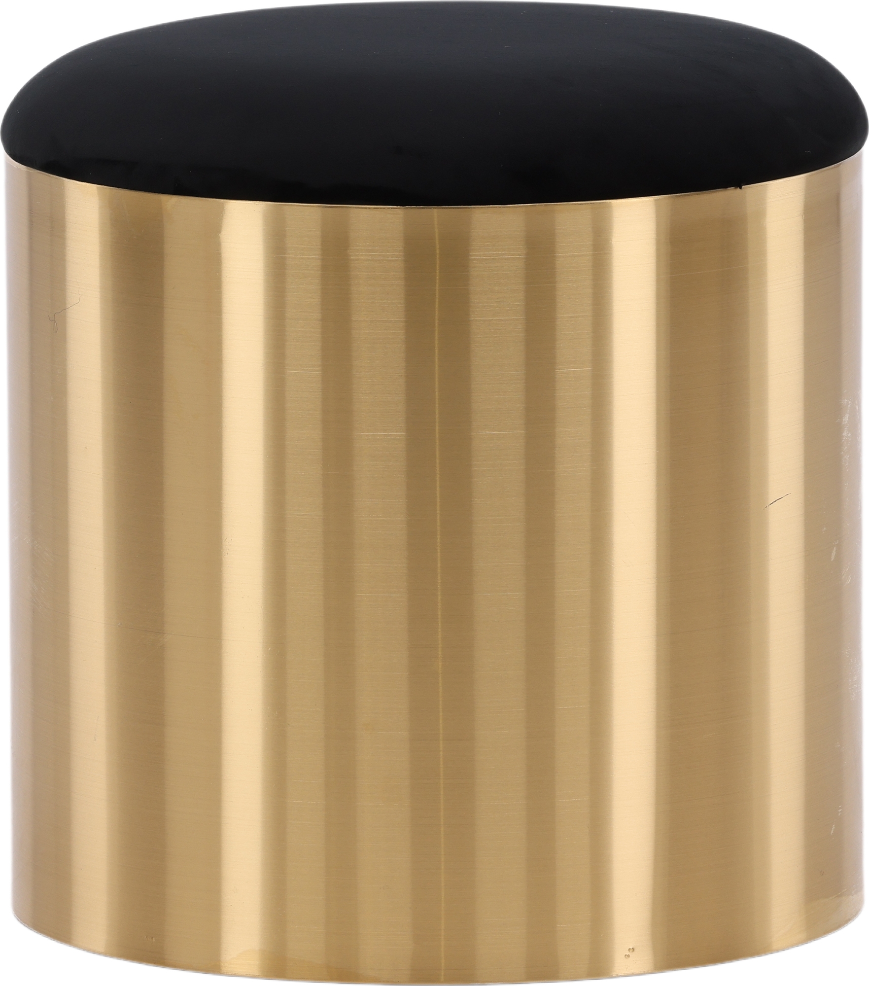 Hocker Hocker �45 cm - Schwarz/Messing