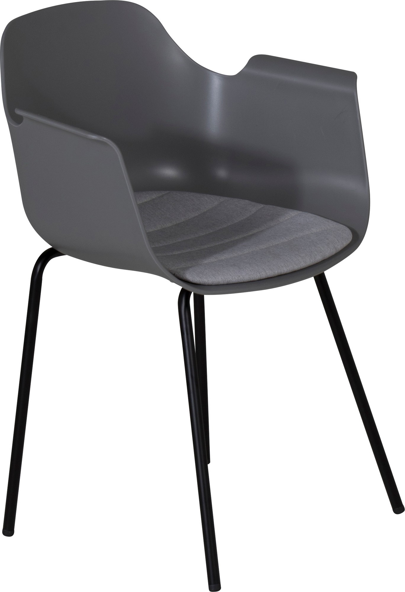 Sessel Paolo - Grauer Kunststoff Sessel Paolo - Grauer Kunststoff