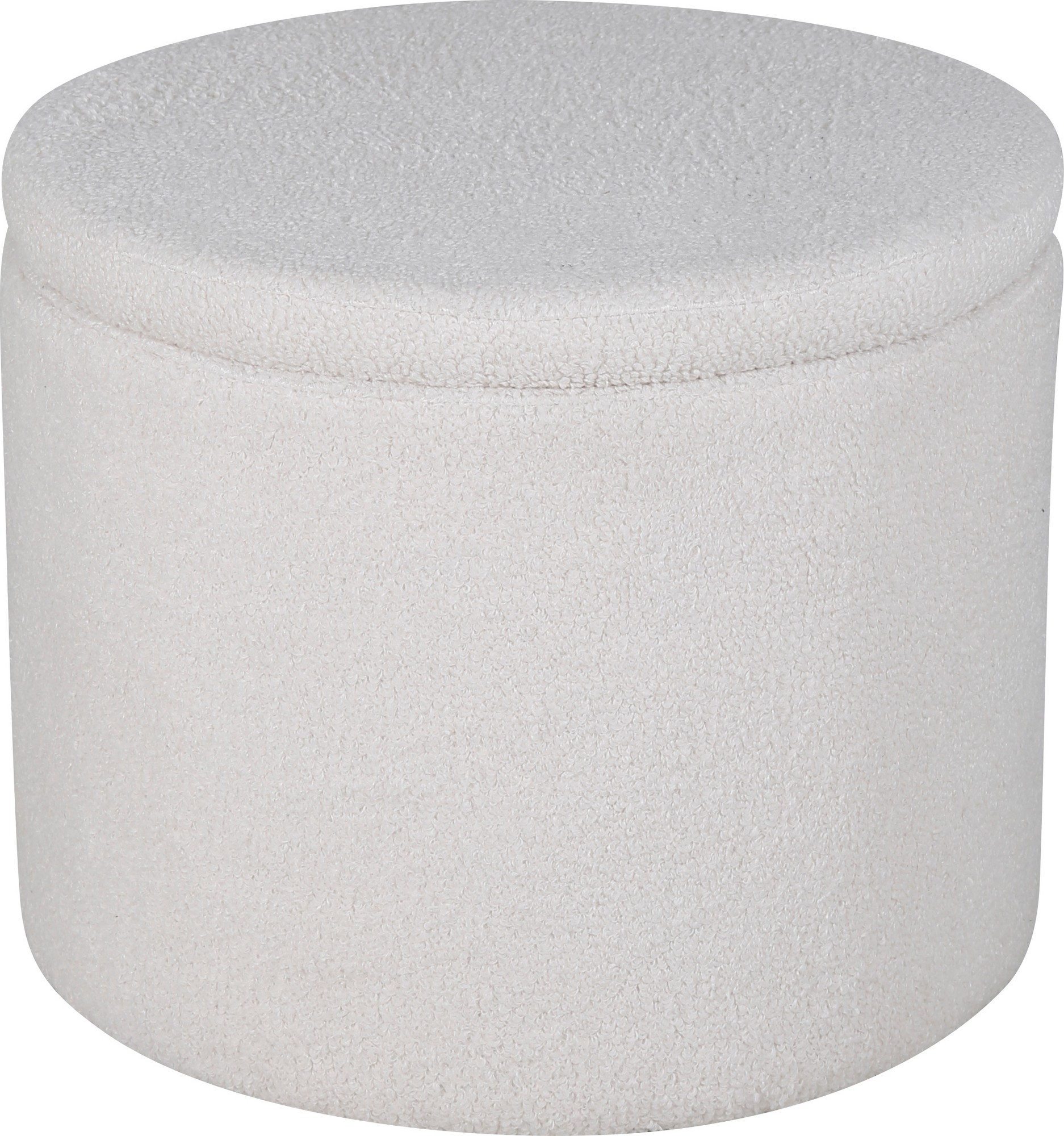 Sitzkissen Jabar - Wei�er Teddy