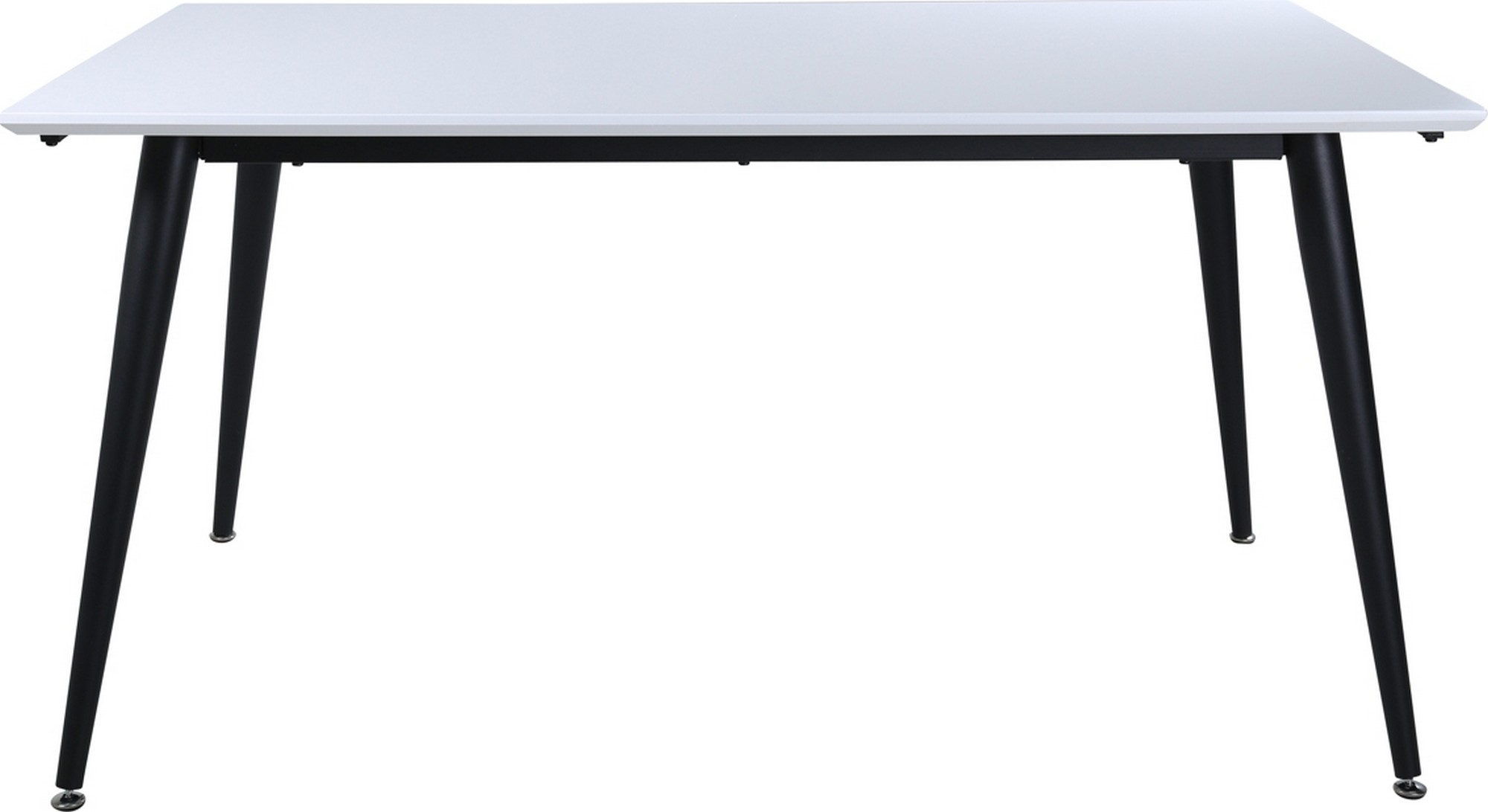 Hendry Esstisch 150-240 cm - Wei�/Schwarz