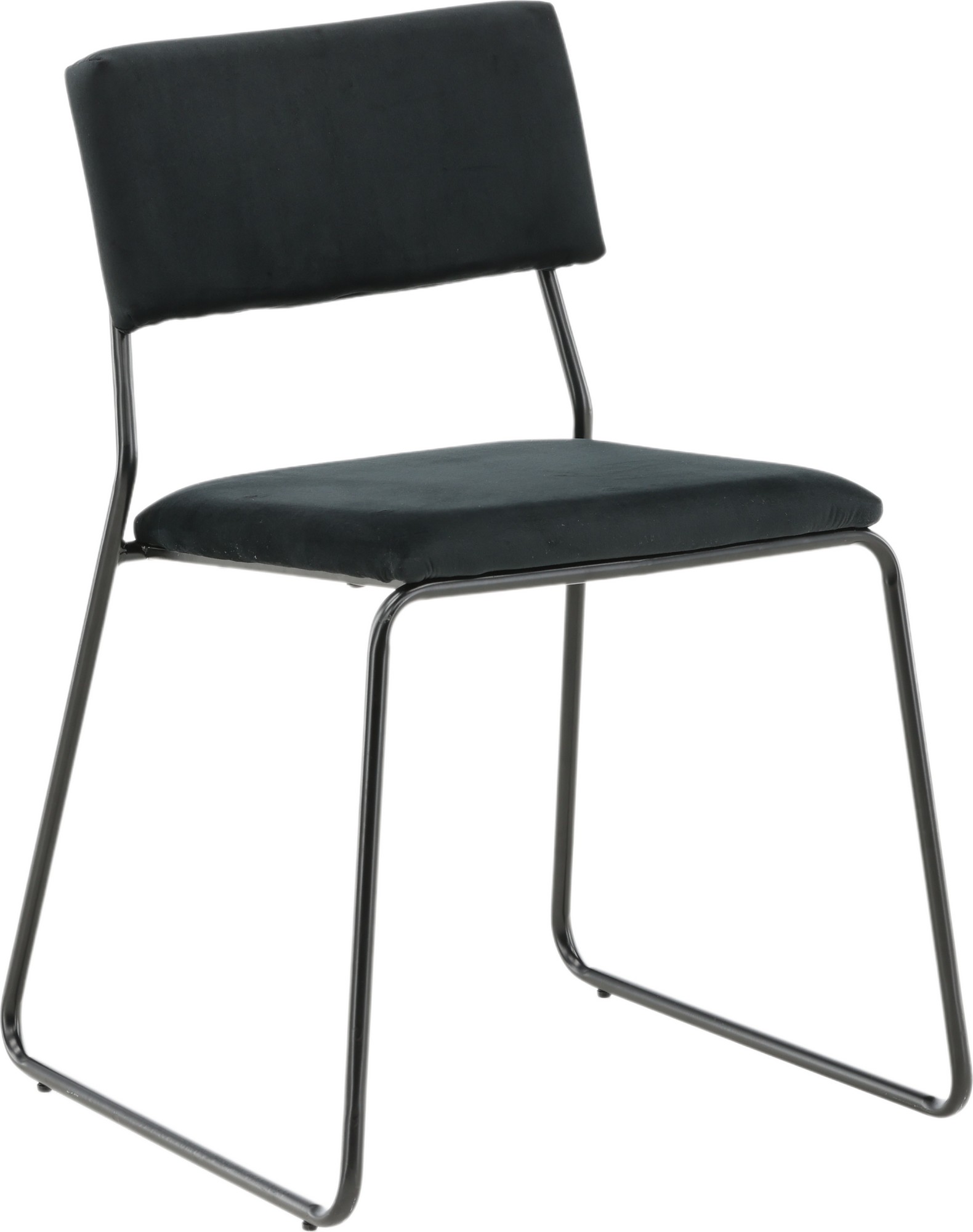 Frequenzstuhl - Schwarzer Samt