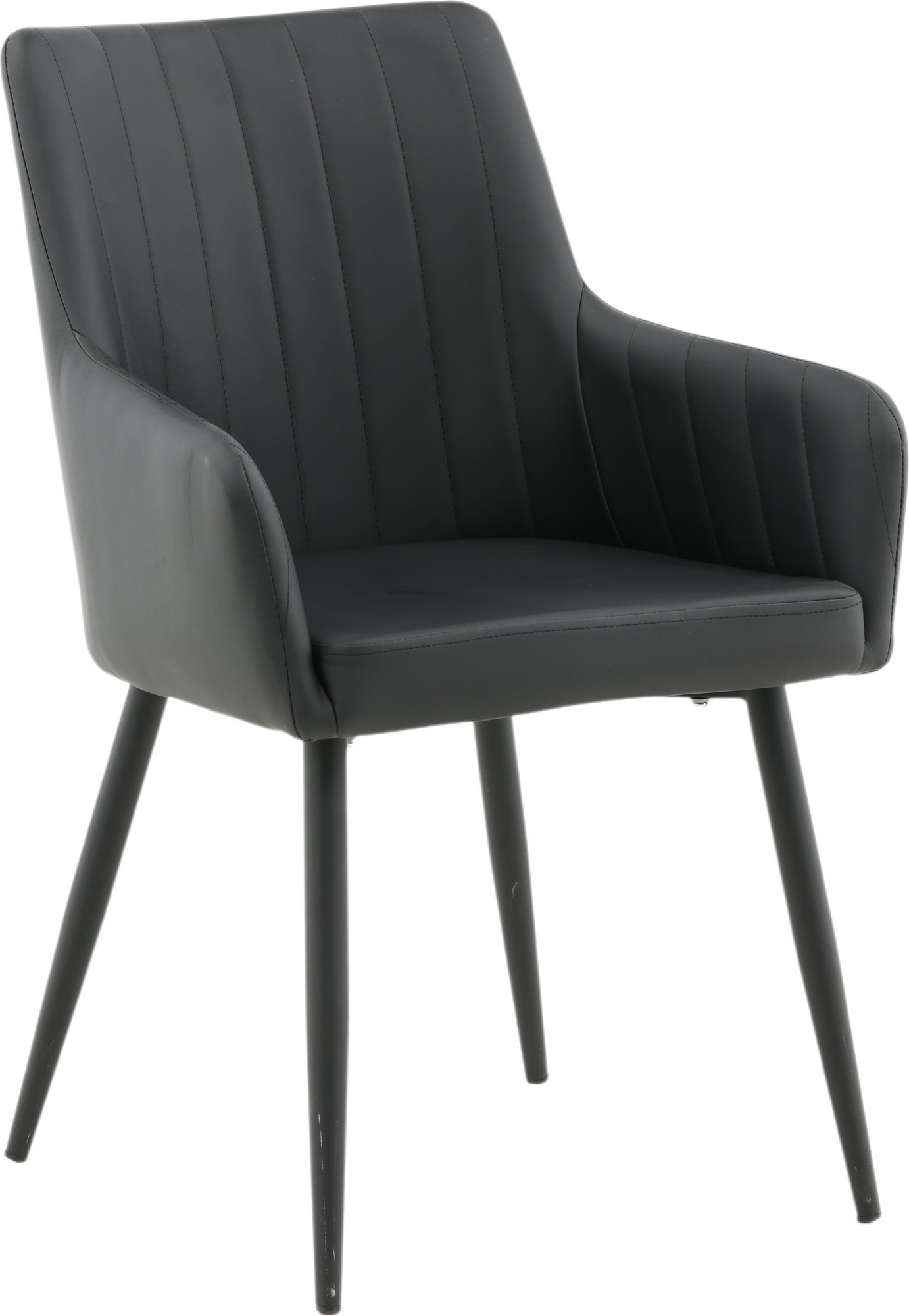 Sessel Paolo - Schwarzes PU