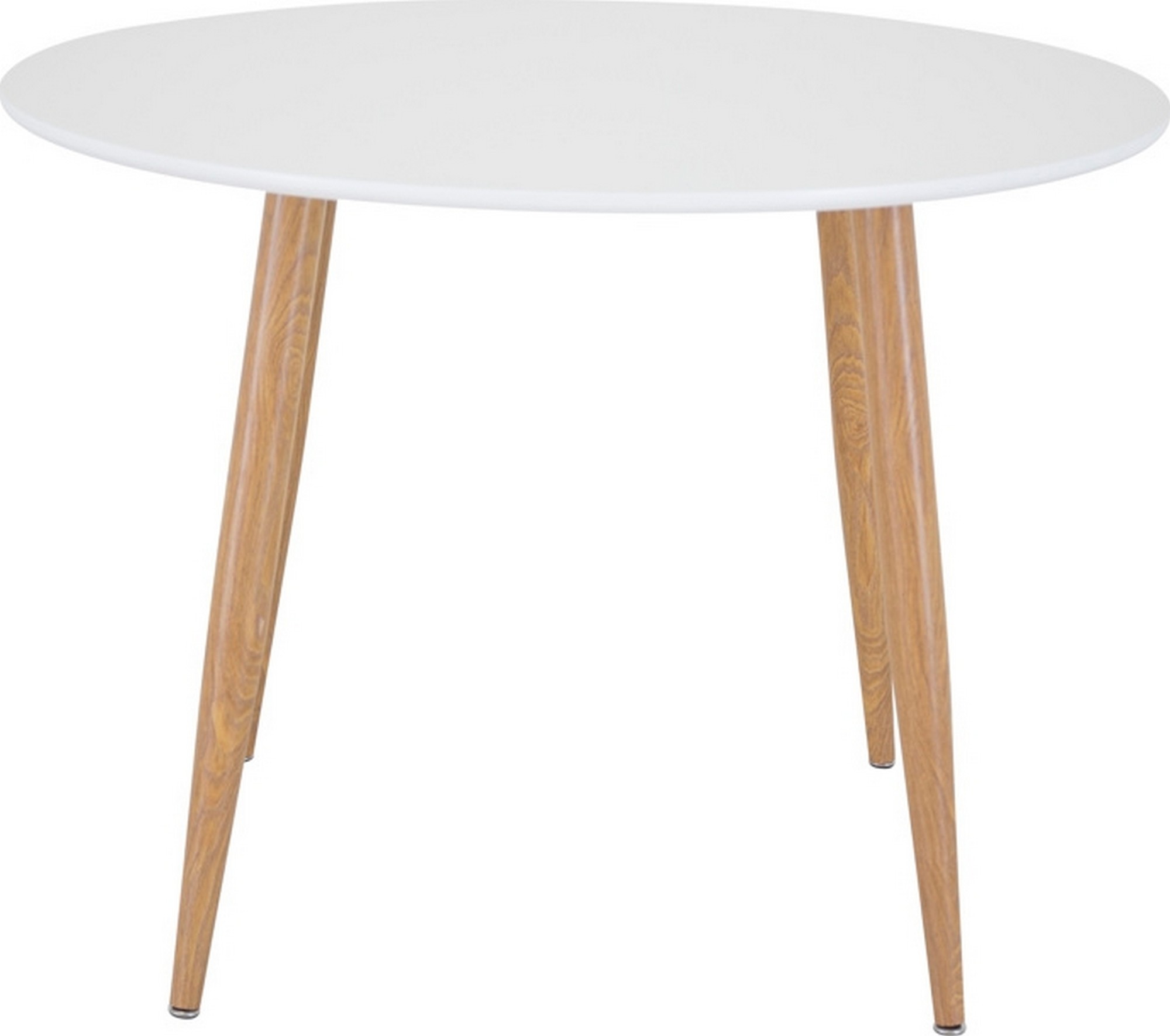 Paradis Esstisch 100 cm - Weiß/Eiche Paradis Esstisch 100 cm - Weiß/Eiche