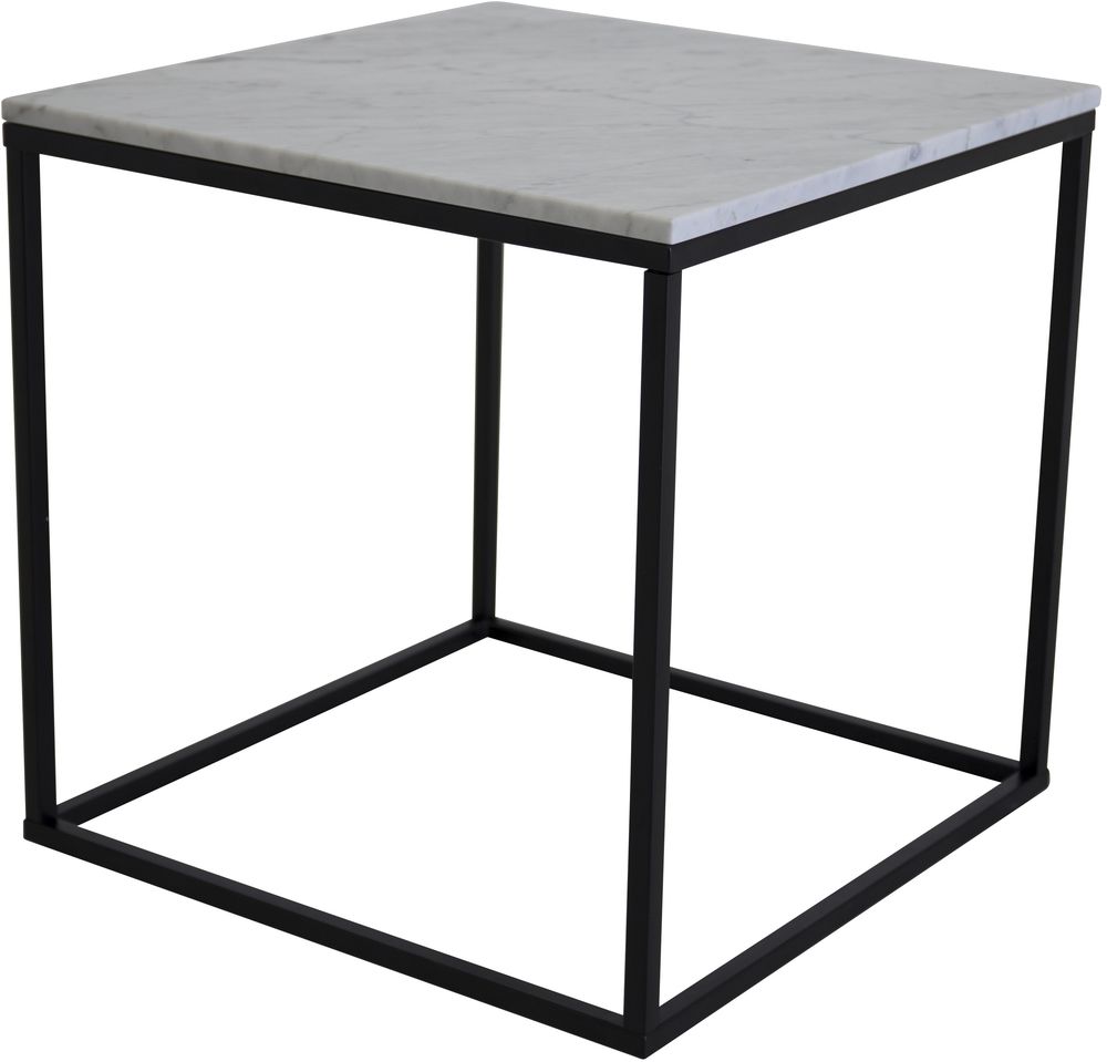 Kvarnbacken Beistelltisch 50 x 50 cm - Schwarz/Wei�