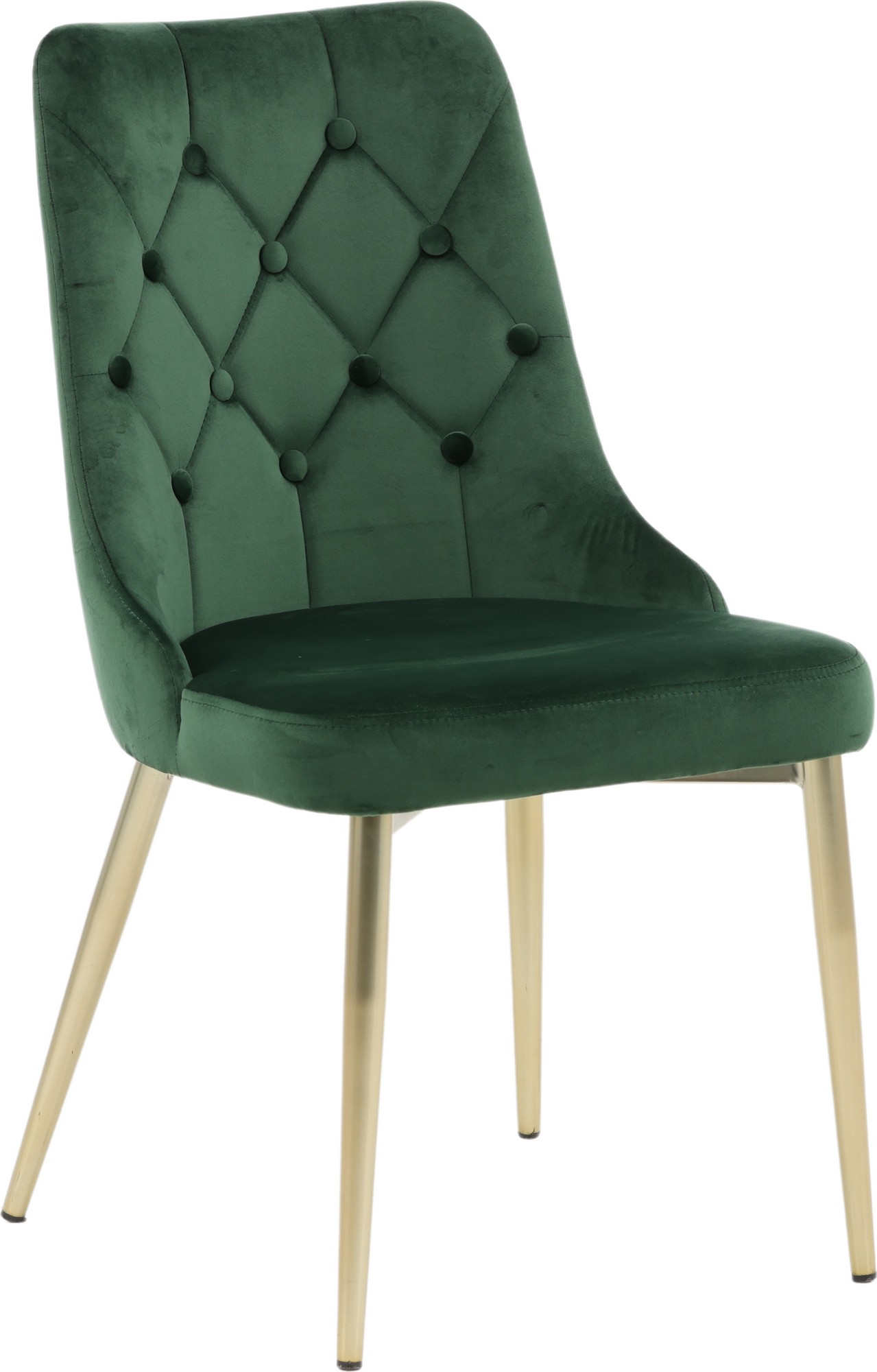 Alice Deluxe Esszimmerstuhl - Grün/Messing Alice Deluxe Esszimmerstuhl - Grün/Messing