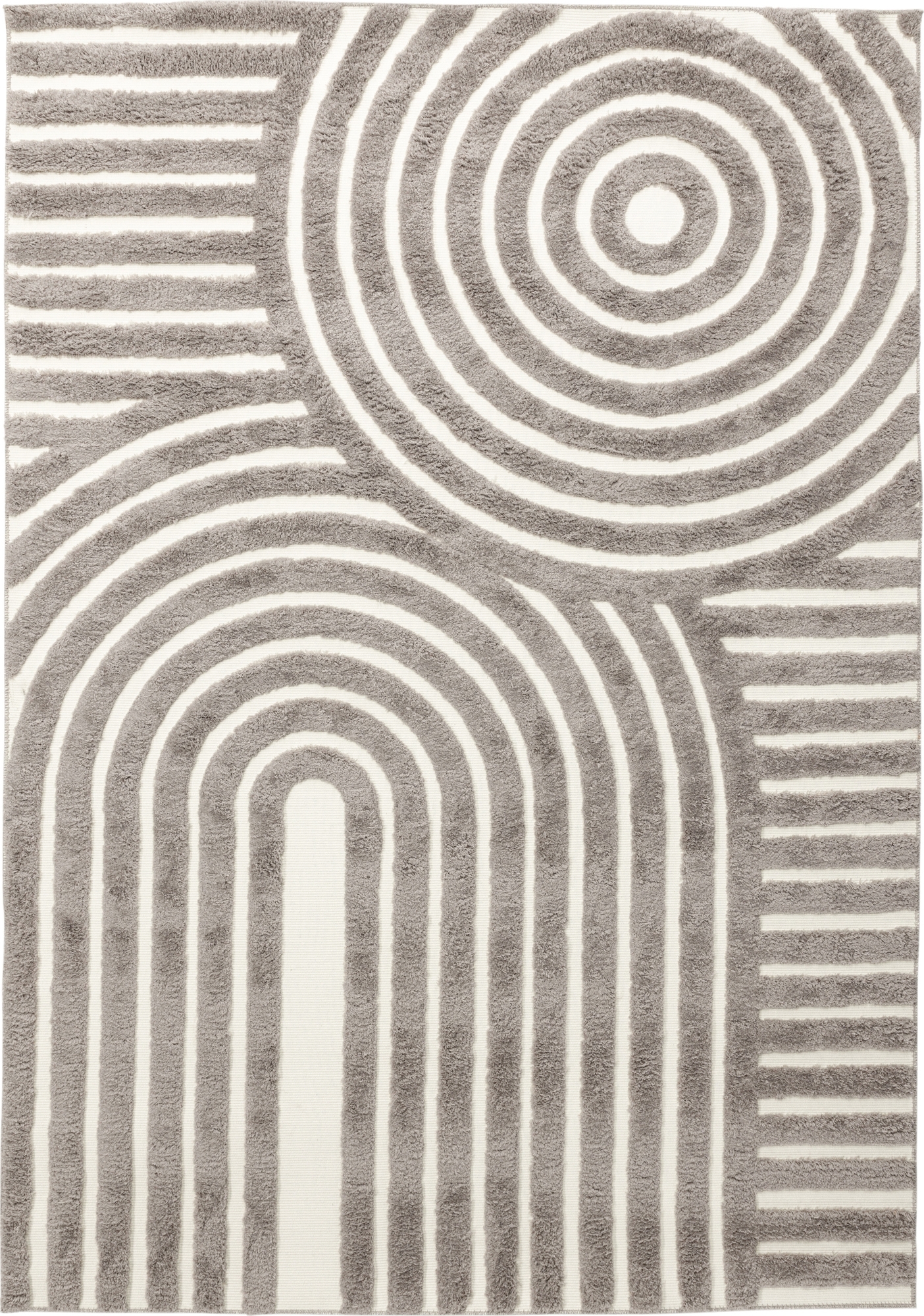 Nikita-Teppich - Grau